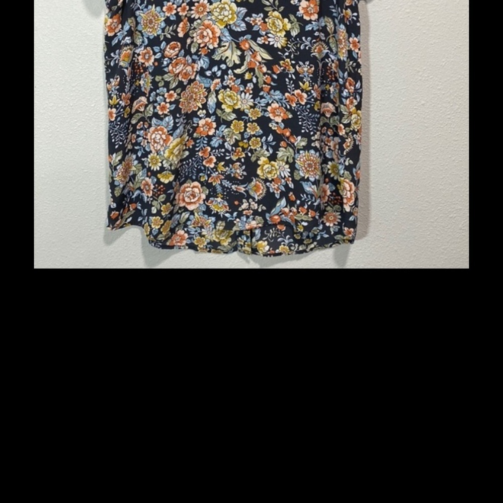 Elena‎ Baldi silk blend dress blue floral - Picture 4 of 11